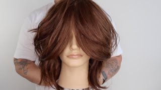 HOW TO CUT SQUARE LAYERS HAIRCUT TUTORIAL [upl. by Nina]