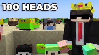 Why I Collected 100 Heads in this Minecraft Server [upl. by Trenna]