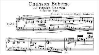 Georges BizetMoritz Moszkowski  Chanson boheme from quotCarmenquot audio  sheet music [upl. by Agnes]