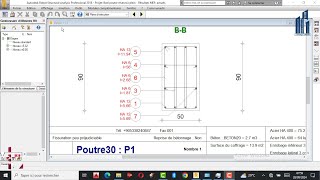 🌎 Séance n°012 BEAL I CALCUL DE RESERVOIR CYLINDRIQUE PLEIN I DIMENSIONNEMENT DE LA POUTRE [upl. by Nyvlem]