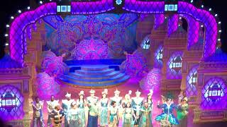 Marlowe Theatre Aladdin Pantomime Bows And Finale [upl. by Yknarf]