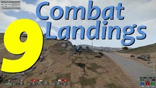 Arma 3 KOTH Best Pilot Moments Combat Landings 9 [upl. by Rellim]