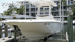 2014 Boston Whaler 270 Dauntless  Blue Top Yachting [upl. by Araf]