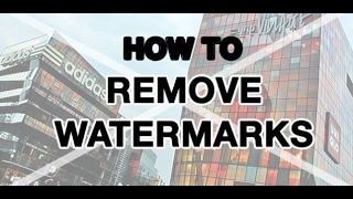 How to Remove Watermark from any video 2017 with proof 100 Working [upl. by Fitting668]