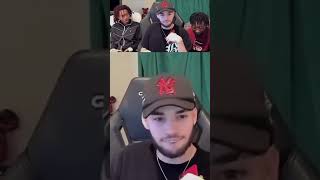 Lil Tecca Reacts to ransom sus version funny viral foryou likeandsubscribe rap [upl. by Flessel207]