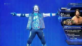 WWETNA AJ Styles Entrance PhenomenalGet Ready to Fly Themes [upl. by Pesvoh]