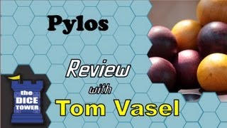 Pylos Review  with Tom Vasel [upl. by Lleinad269]