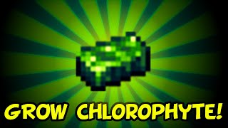 Terraria 14 How to Farm Chlorophyte XBox PS4 Switch PC Mobile [upl. by Xever]