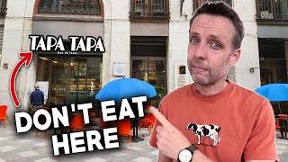 10 UNSPOKEN RULES for Ordering in Tapas Bars in Spain [upl. by Attenev539]