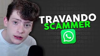 TRAVANDO ZAP DE SCAMMER [upl. by Natanoj]