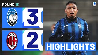 ATALANTAMILAN 32  HIGHLIGHTS  Muriel edges Milan with a work of art  Serie A 202324 [upl. by Oneil]