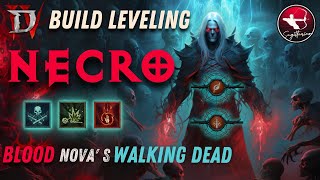 Diablo 4  Build Leveling Nécro Afflux Sanguin 150 Blood Surge 🩸 [upl. by Edaw]