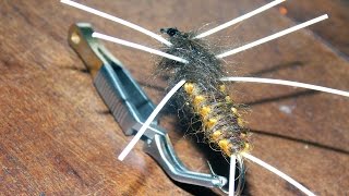 Rubber Legs Stone fly tying instructions by Ruben Martin [upl. by Birdella]