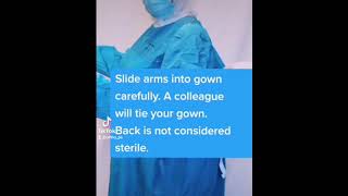 How To Gown and Glove for Surgery [upl. by Somisareg761]