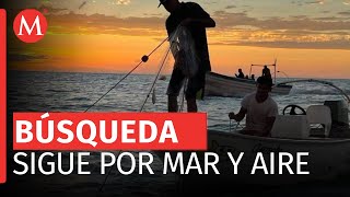 Continúa la búsqueda de tres pescadores en Sonora llevan una semana desaparecidos [upl. by Ibot443]