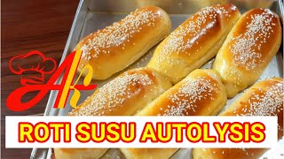 ROTI SUSU LEMBUT METODE AUTOLYSIS [upl. by Ainot]