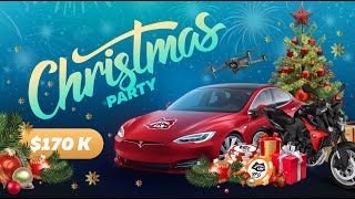 Christmas Party on BetFury  Festive pool over 170 000 [upl. by Etyak]