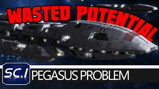 The Pegasus Problem amp why the ship was a mistake  Battlestar galactica [upl. by Georgetta]