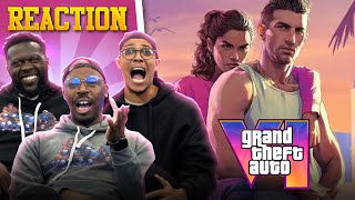 GTA 6 Official Reveal Trailer Reaction [upl. by Ontine901]