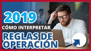 ¿Cómo Interpretar las Reglas de Operación 2019 Ep 25 caysoasesores subsidiosfederales mexico [upl. by Eirena]