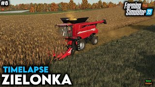 Wheat and barley sowing weeding control amp corn harvesting contract  FS22 Timelapse Zielonka  8 [upl. by Dane879]