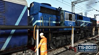 Jabalpur Somnath Express RESCUE  Parallel Run  Overtake In RAILWORKS  Train Simulator 2023 [upl. by Nobell]