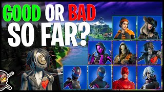 Fortnite OCTOBER Skin Releases SO FAR Good Or Bad Fortnite Battle Royale [upl. by Hodosh]