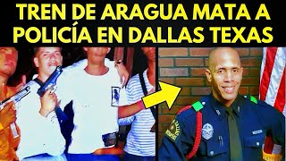 ¡CUMPLIERON SU AMENAZA TREN DE ARAGUA MATA POLICÍA EN DALLAS [upl. by Saleme]