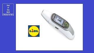 SANITAS MultifunktionsThermometer SFT 75 UNBOXING Lidl 6in1 Function [upl. by Brennen]