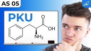 Phenylketonurie  einfach erklärt  PhenylalaninHydroxylase amp warum Sport hilft [upl. by Dhiman]