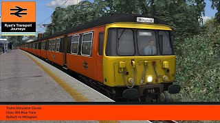 Train Simulator Classic Class 303 Blue Train Balloch to Milngavie [upl. by Olivier]