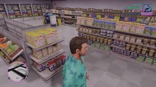 Grand Theft Auto Vice City – CORNER STORE HEIST 4K The Definitive Edition  Episode  059 [upl. by Jerrilee]