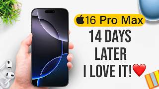 I Tested the iPhone 16 Pro Max for 14 Days and WOW [upl. by Aicilif]