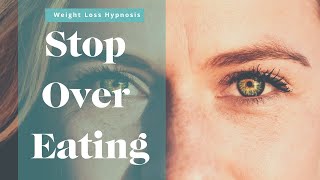 Weight Loss Hypnosis  Mindfulness Eating Hypnosis  Enjoy Eating every bite and Feel full quicker [upl. by Allerim758]