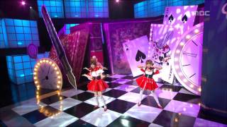 Orange Caramel  AIng 오렌지 캬라멜  아잉 Music Core 20101120 [upl. by Indira929]