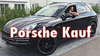 OTVLOG 2  Porsche Cayenne gekauft Mein erstes Auto mit 23 [upl. by Nylidnam127]