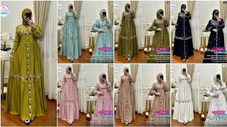 Model Baju GAMIS TERBARU 2024 QUEENSA ❗ DRESS KONDANGAN ❗ OOTD HIJAB ❗ ORDER WA  081575563680 [upl. by Yerga665]