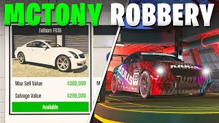 The McTony Robery  All Missions GTA Online Chop Shop DLC [upl. by Enileuqaj297]