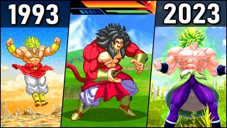 Broly All Forms And Transformations Remastered HD [upl. by Hanafee850]