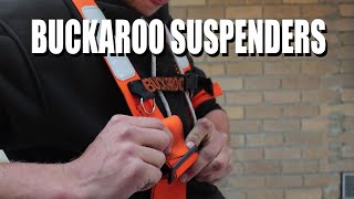 How to Attach and Adjust Buckaroo Suspenders [upl. by Rodriguez370]