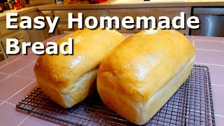 Homemade Bread for Beginners  Easy [upl. by Nit173]