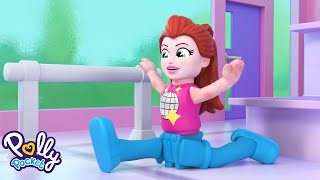 Polly Pocket amp Friends EPIC Cheer Routine  Polly Pocket™ Locket World Adventures Ep 4 [upl. by Tak]