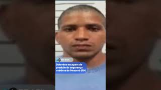 Fuga inédita detentos do Comando Vermelho escapam de presídio federal em Mossoró [upl. by Flosser]