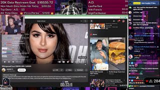 LowTierGod Defends SSSniperWolf Doxxing jacksfilms [upl. by Amo213]