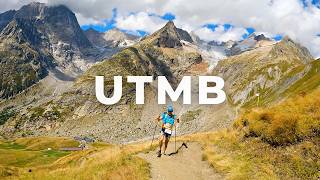 Racing the Ultra Trail du Mont Blanc  UTMB 2022 [upl. by Padriac]