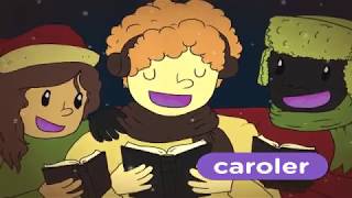 Holiday Word of the Day  Caroler  Cartoon  Nick Jr [upl. by Idet]