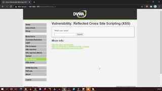 Cross Site Scripting Attack  xss reflected in DVWA [upl. by Ann-Marie]