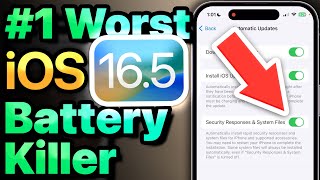 iOS 165 Battery Saving Tips That Actually Work On iPhone [upl. by Araek606]