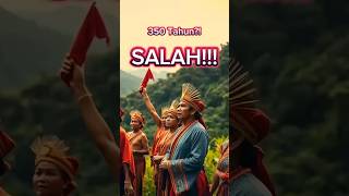 Penjajahan INDONESIA 350 tahun SALAH  shortvideo youtubeshorts [upl. by Stern321]