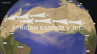 Massive plume of Saharan dust will hit New Orleans Friday [upl. by Caprice]